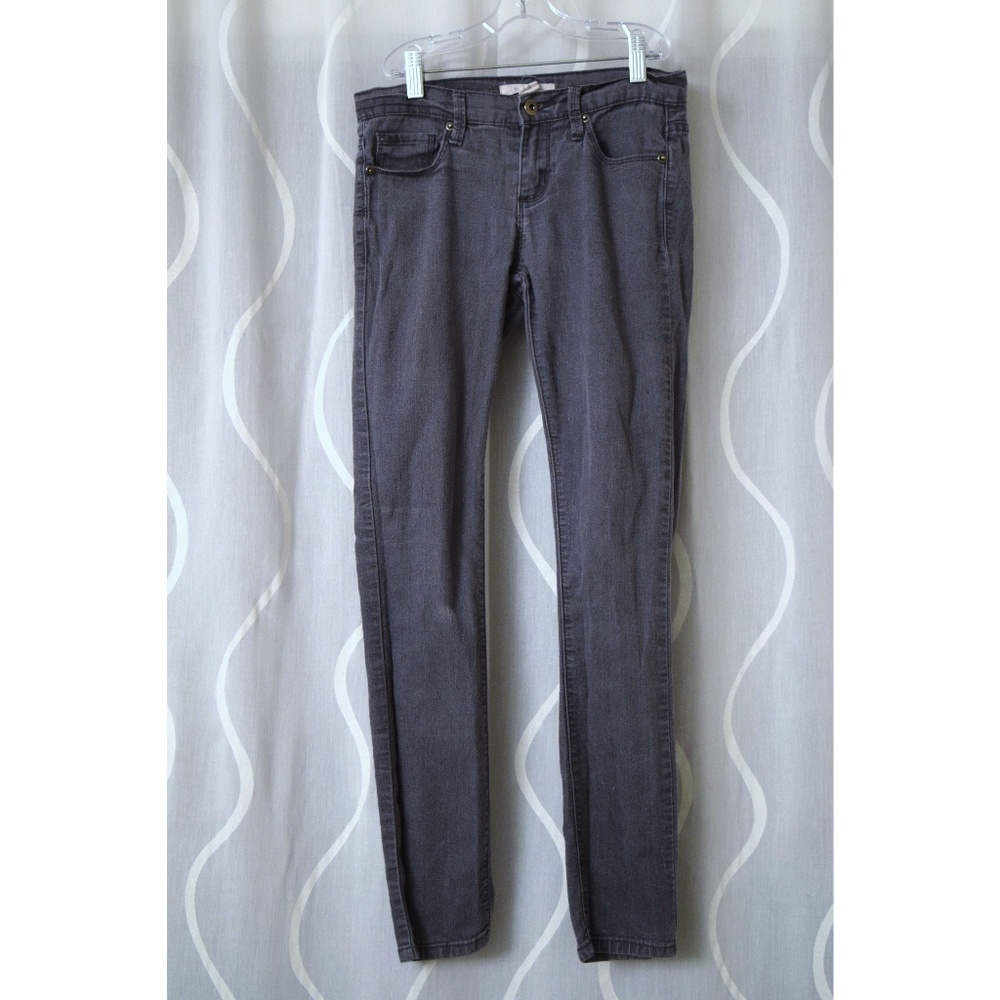 Grey Denim Skinny Jeans Jeggings | Size 26